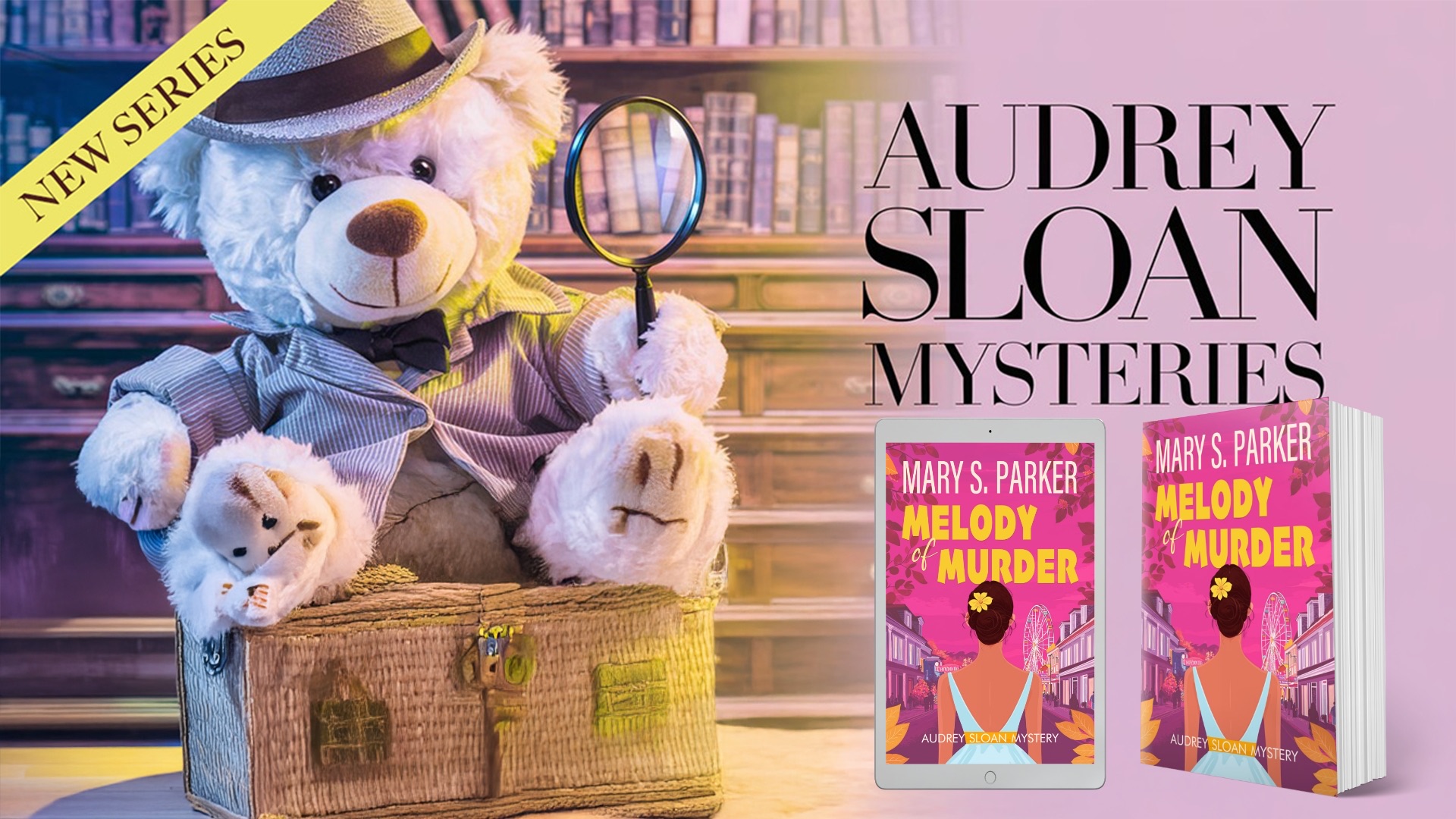Audrey Sloan Mysteries — new series. Melody of Murder by Mary S. Parker